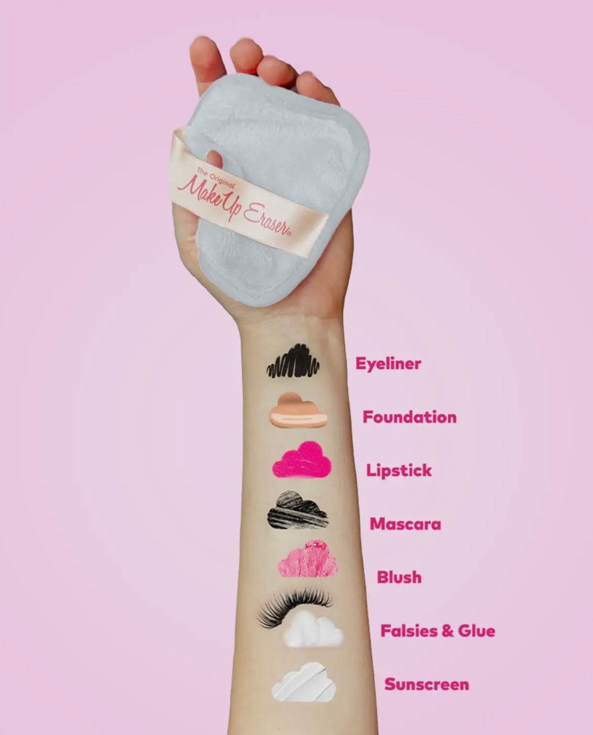 The Original MakeUp Eraser - Cool Gal 7 Day Set