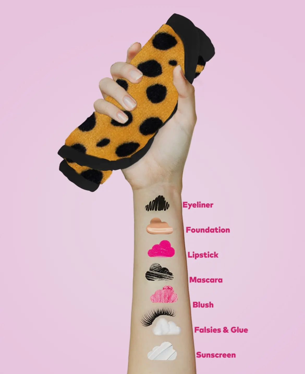 The Original MakeUp Eraser - Cheetah