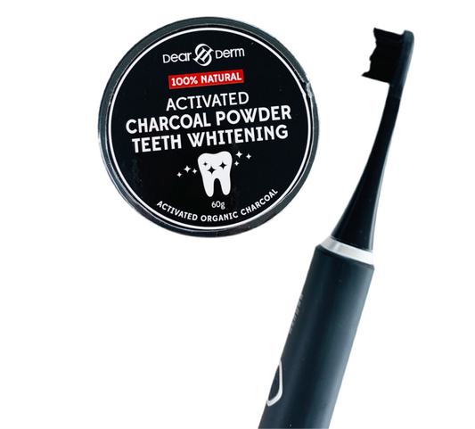 Dear Derm - Natural Activated Charcoal Powder for Teeth Whitening