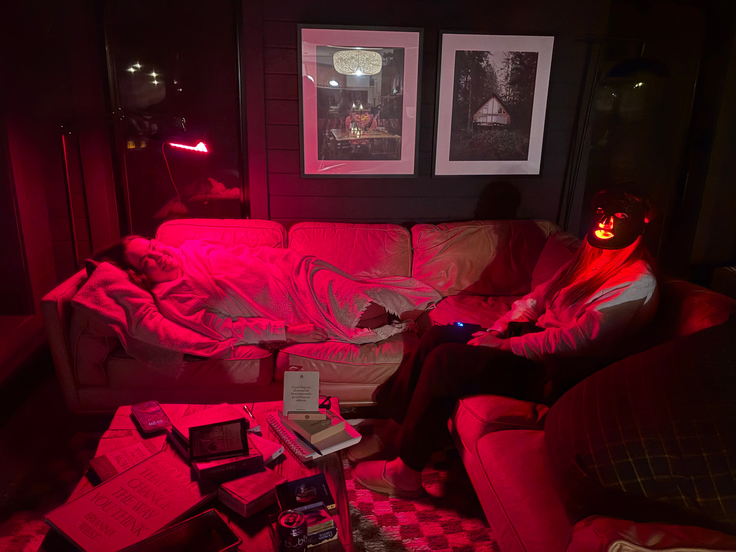 Red Light Therapy Panel With Flexible Stand