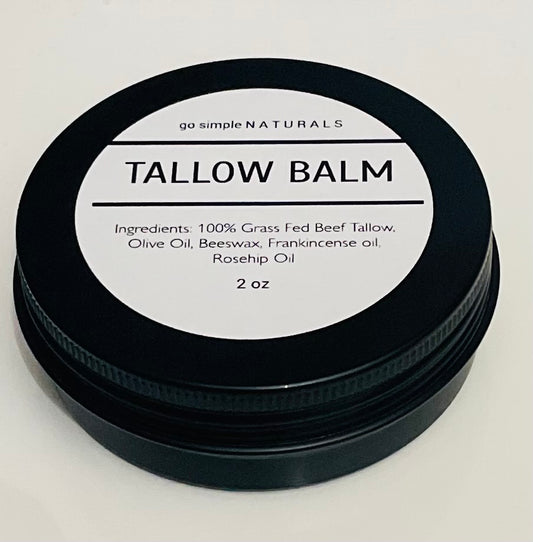 Tallow Balm - Go Simple Naturals - Canadian Made, Small Batch Skin Care
