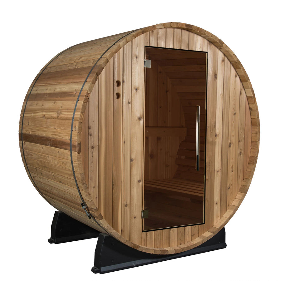 Almost Heaven – Salem – 2-Person Outdoor Barrel Sauna (6x4)
