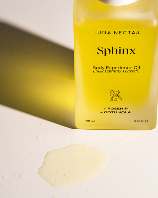 Luna Nectar Sphinx Body Oil for Eczema and Rosacea Relief