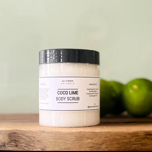 Go Simple Naturals - Coco Lime Body Scrub
