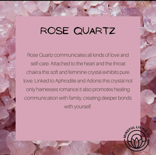Crystal Clear - Crystal Infusion Bottle - Rose Quartz