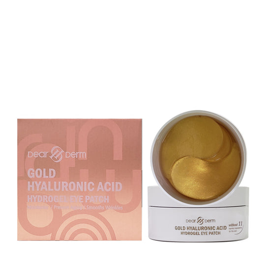 Dear Derm - 60 Gold Hyaluronic Acid Hydrogel Eye Patches