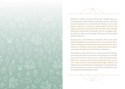Crystal Healing Reflection Journal