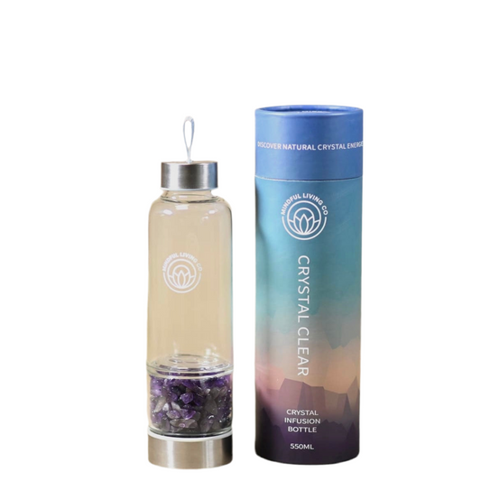 Crystal Clear - Crystal Infusion Bottle - Amethyst
