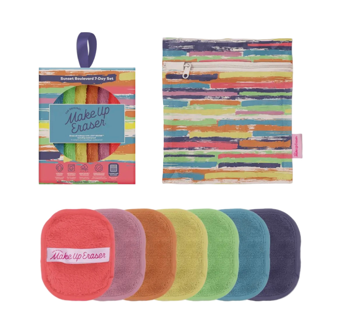 Sunset Boulevard - 7 Day Set Make Up Eraser Towels