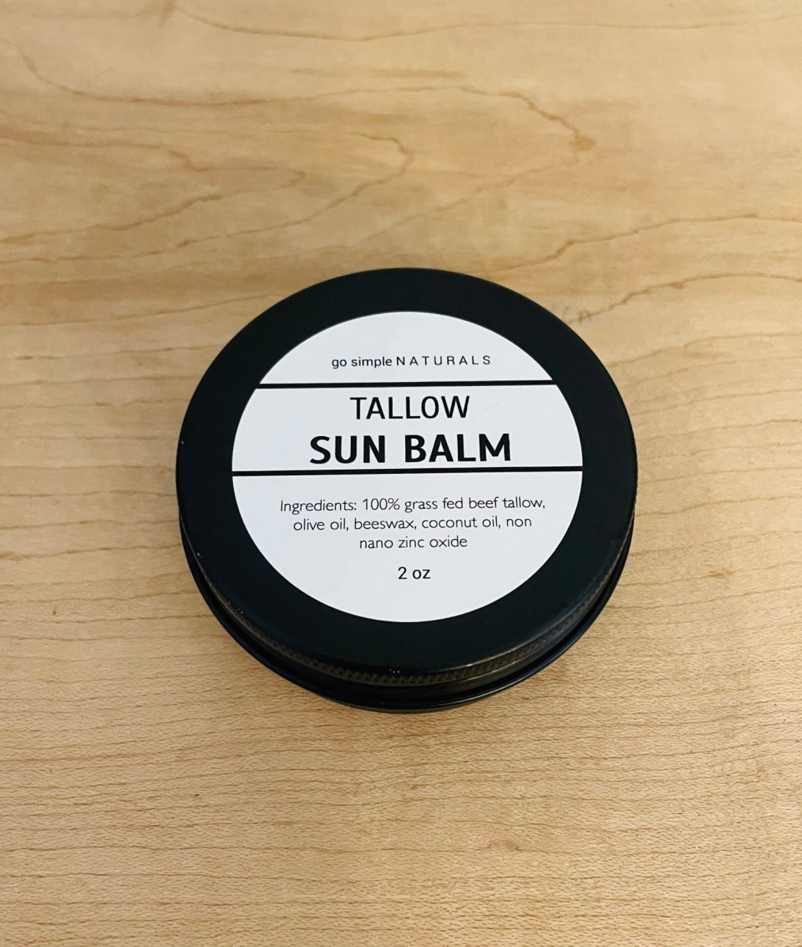 Go Simple Naturals- Sun Tallow Balm