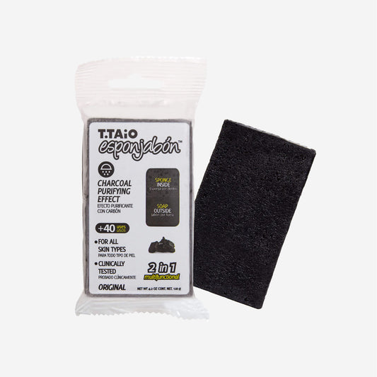 T.Taio - Charcoal Moisturizing Soap Sponge