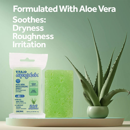T.Taio - Aloe Vera Moisturizing Soap Sponge