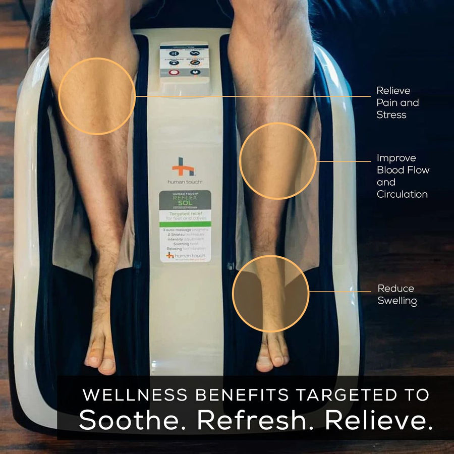 Foot and Calf Massager- Human Touch-Reflex SOL