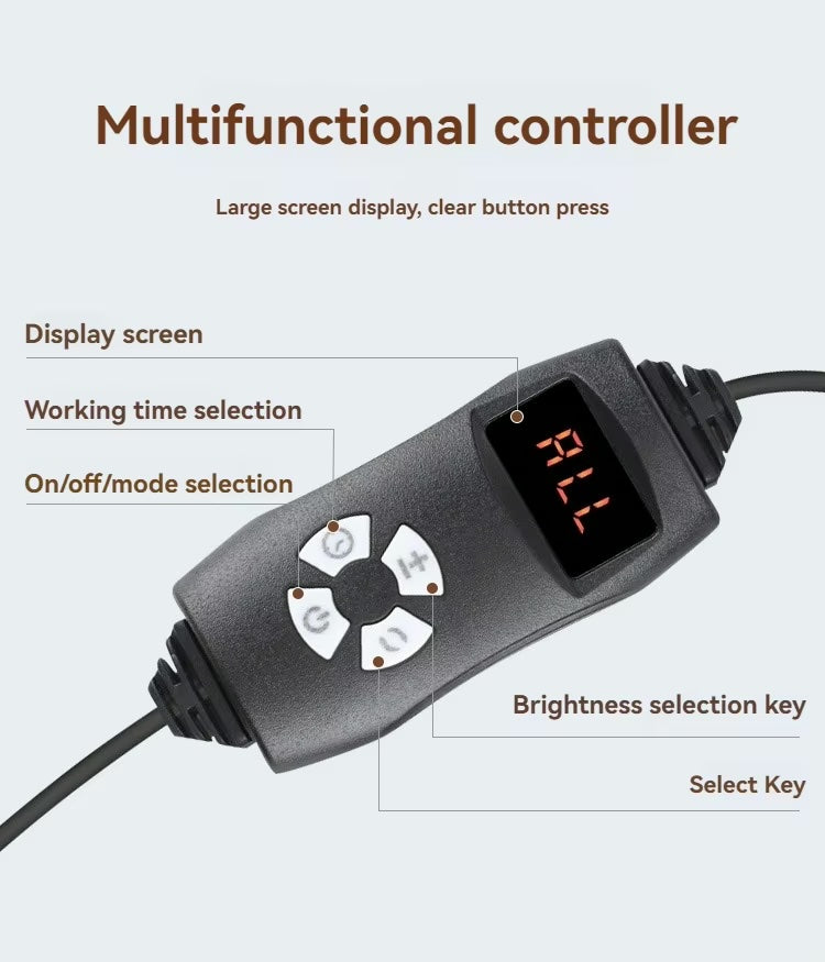 Red Light Therapy Panel With Flexible Stand