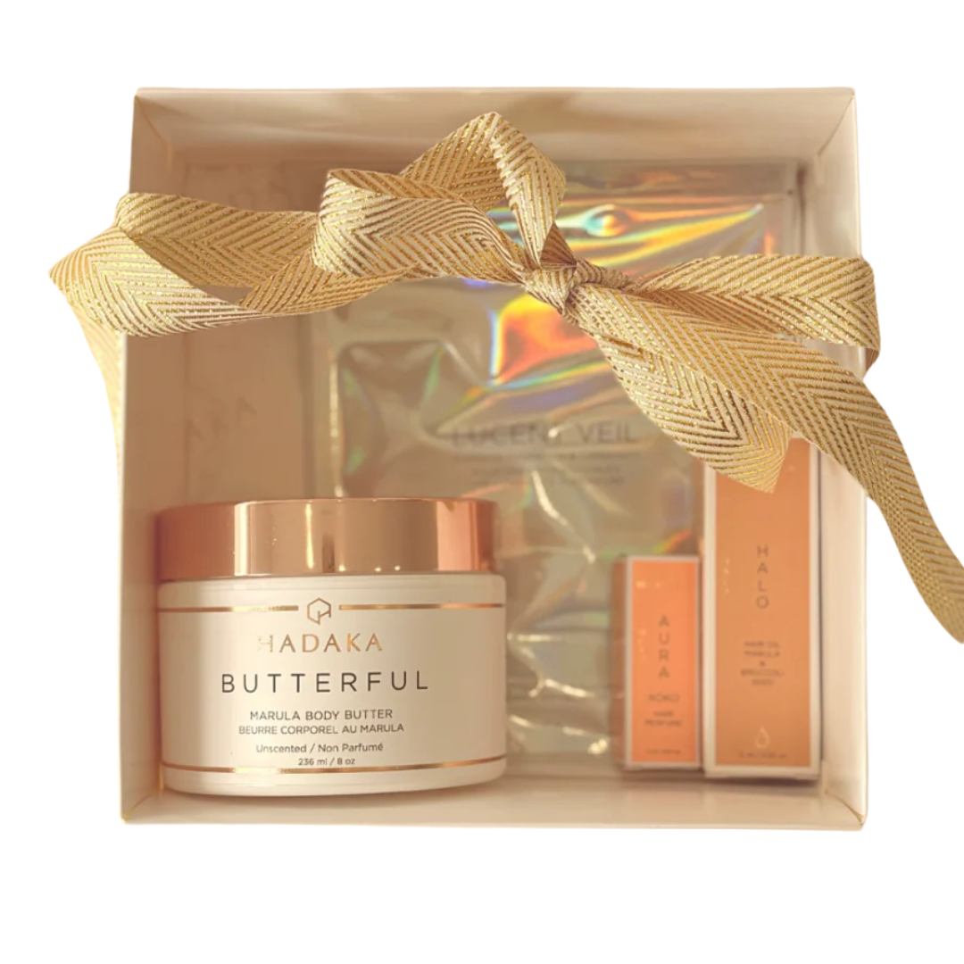 Hadaka - Face, Body + Hair Glow Up Travel Kit