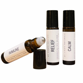 Go Simple Naturals - Aromatherapy Oil Rollers (Immune + Relief + Calm) 10ml