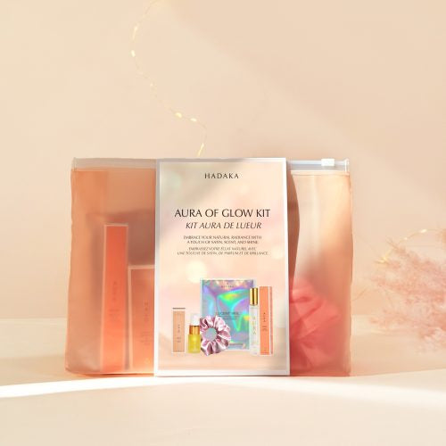 Limited Edition Holiday Set- Aura of Glow Hair & Skin Care