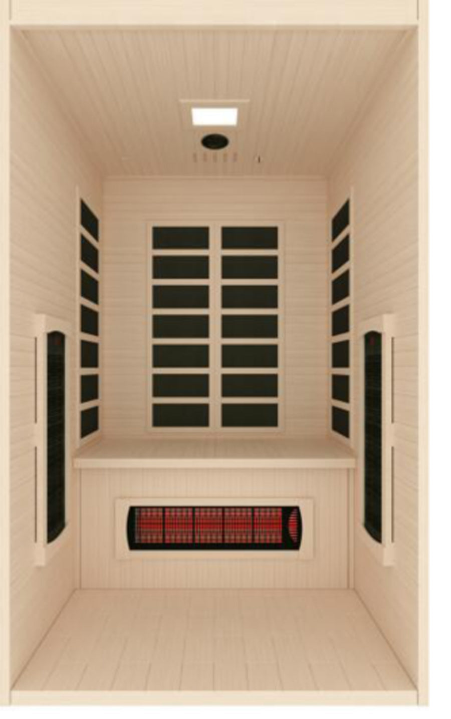 Icomfort-Premium Full Spectrum Sauna With Chromotherapy-Far Mid And Near Infrared-Fully Loaded-- IC-2850