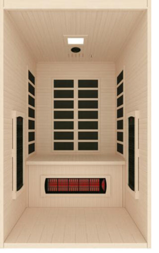 Icomfort-Premium Full Spectrum Sauna With Chromotherapy-Far Mid And Near Infrared-Fully Loaded-- IC-2850