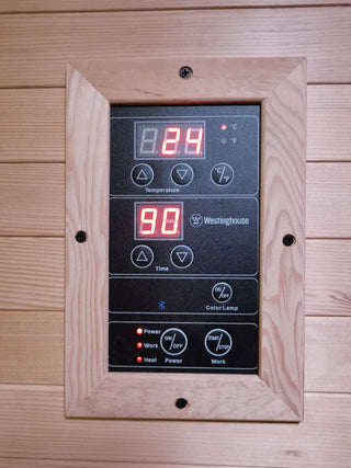 Icomfort-Premium Full Spectrum Sauna With Chromotherapy-Far Mid And Near Infrared-Fully Loaded-- IC-2850