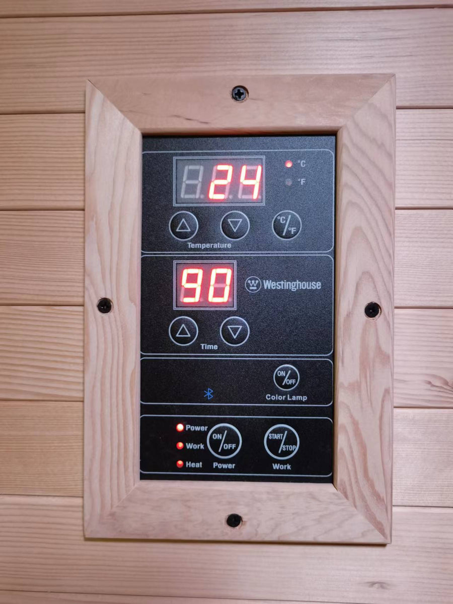 Westinghouse – Premium Full Spectrum – 2-Person Infrared Sauna Chromotherapy (Top Seller 2025)