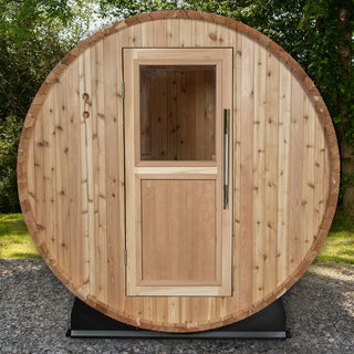 Almost Heaven – Watoga – 4-Person Outdoor Barrel Sauna (6x5)