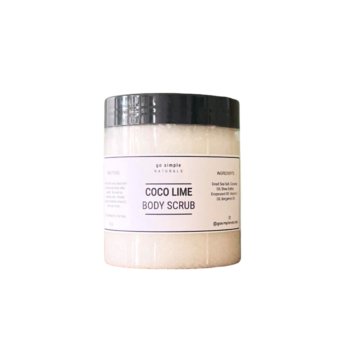 Go Simple Naturals - Coco Lime Body Scrub