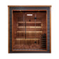 Golden Designs Bergen 6 Person 2 Tier Traditional Outdoor Sauna Canadian Red Cedar Interior GDI-8206-01