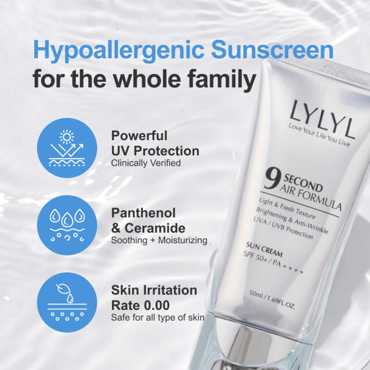 LYLYL 9 Second Air Formula SPA50+