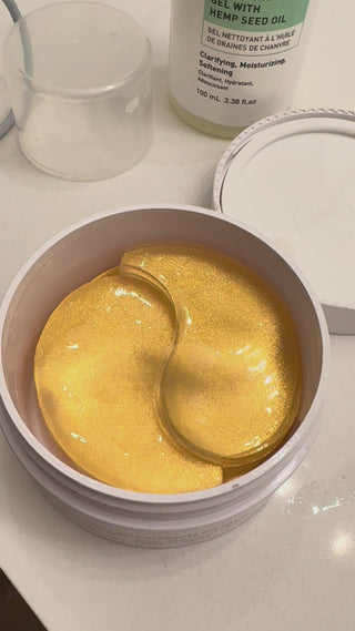 Dear Derm - 60 Gold Hyaluronic Acid Hydrogel Eye Patches