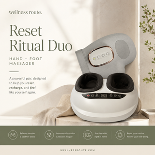 Reset Ritual Duo- Hand + Foot Massager