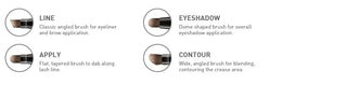 Cailyn - 4 in 1 Eye Makeup Brush