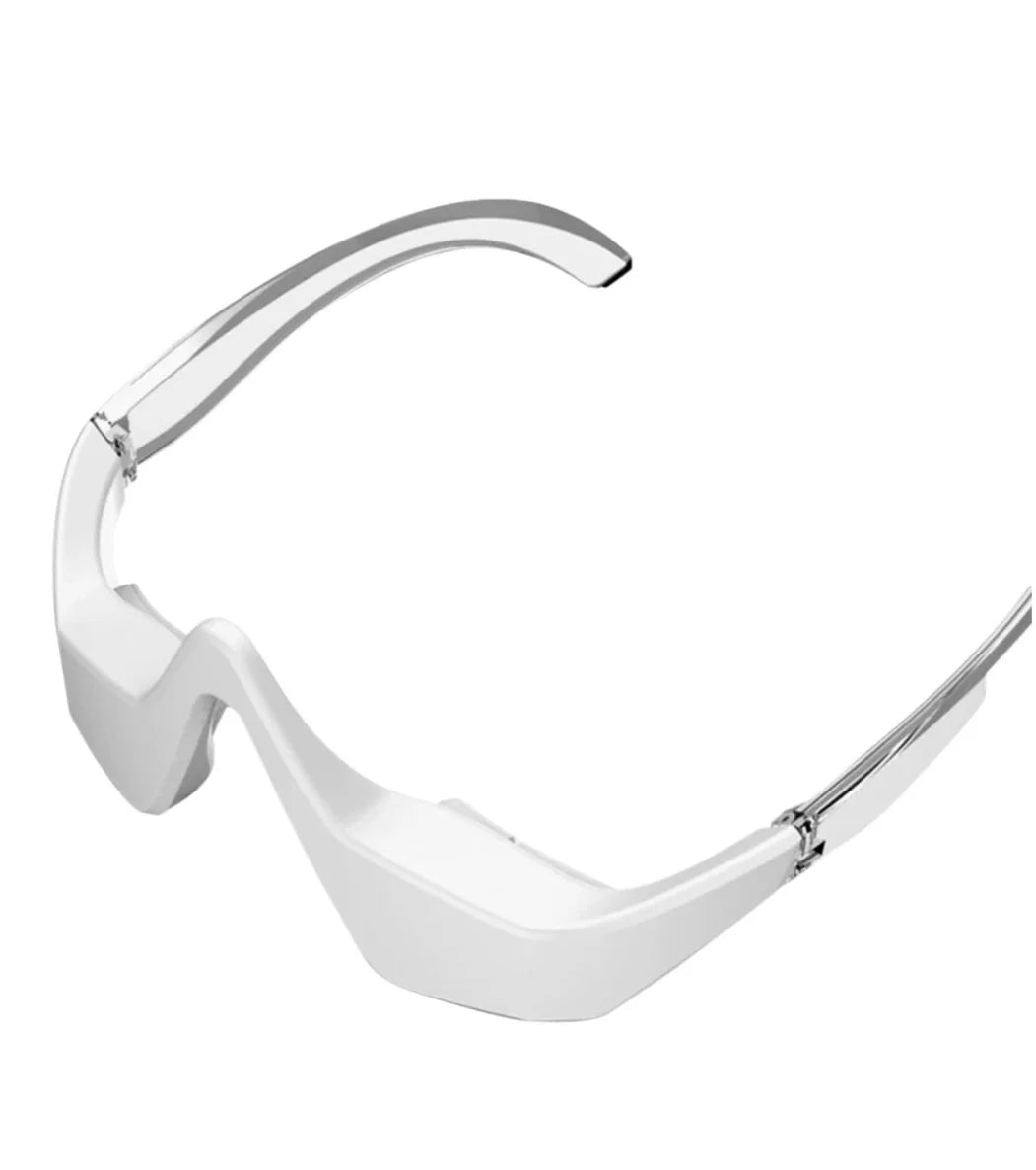 LED red light therapy glasses