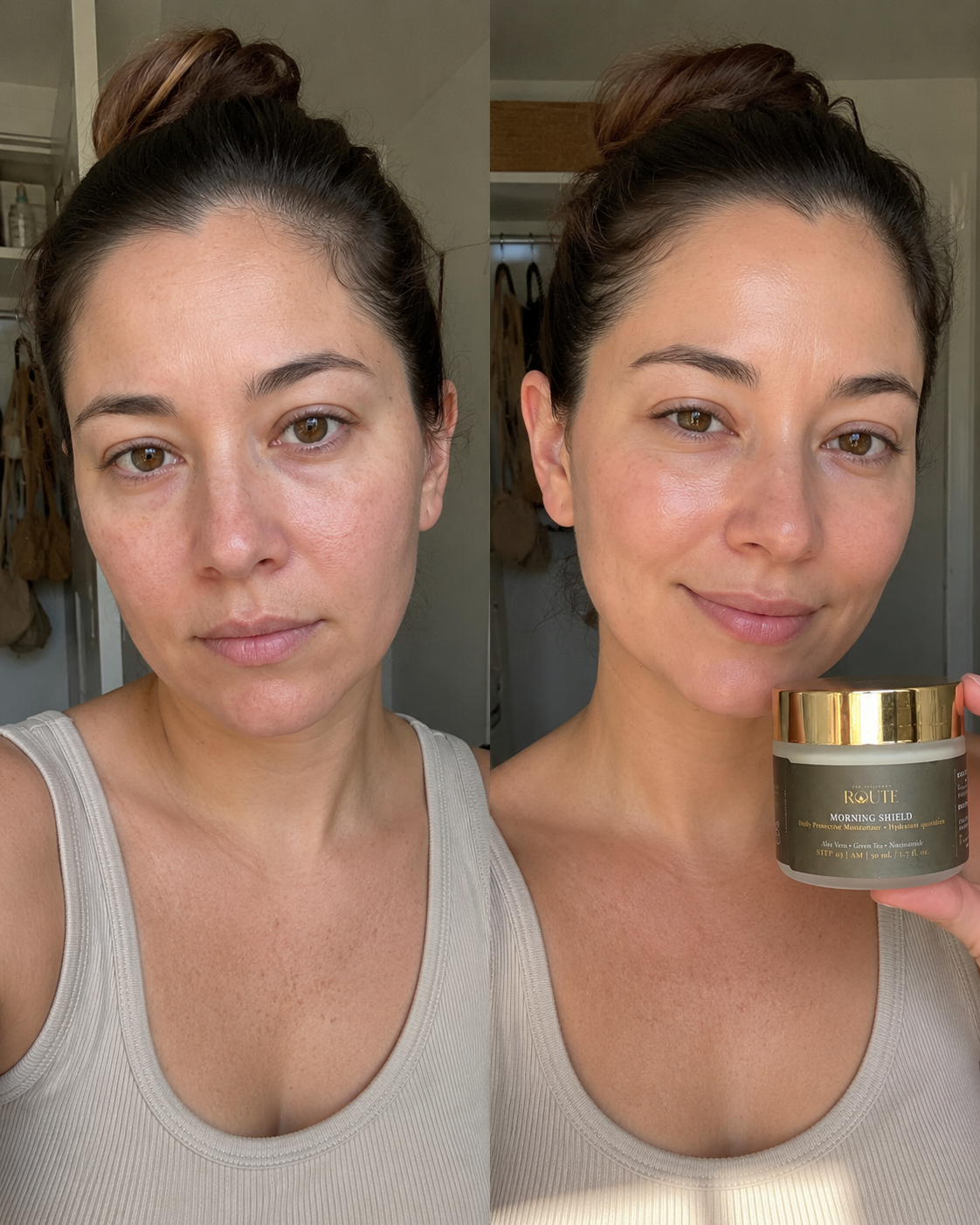 MORNING SHIELD before and after results